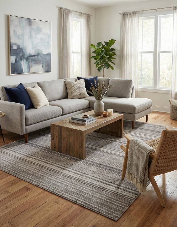 Detail image of 7' 10 x 10' 2 Gemstone Rug