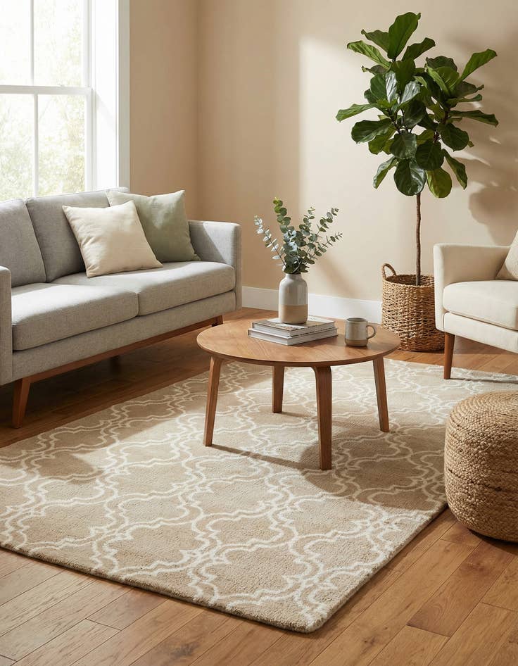 Detail image of 4' 10 x 7' 6 Luna Rug