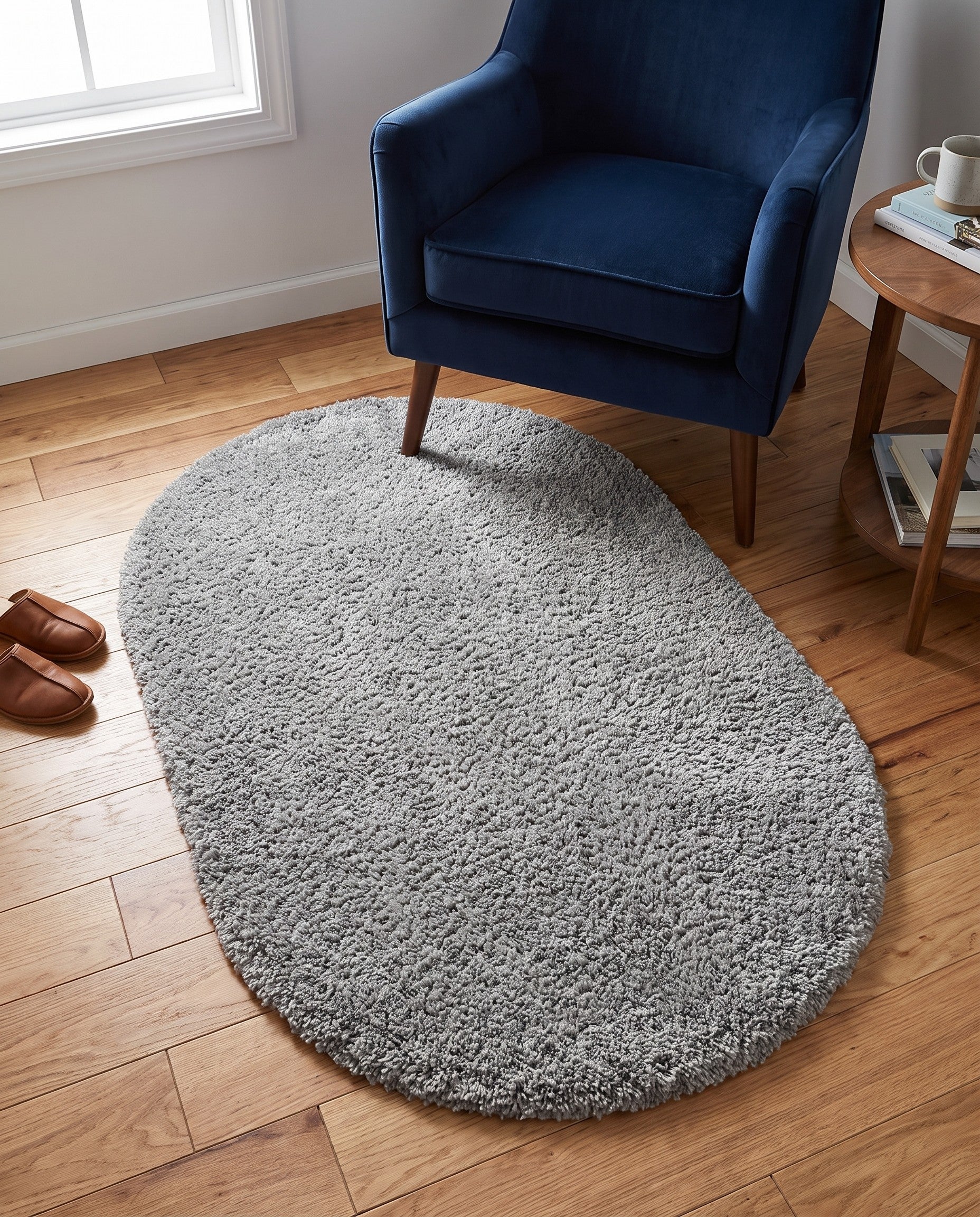 3' x 5' 3 Zermatt Shag Oval Rug