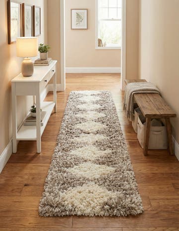 2' x 8' Infinity Shag Runner Rug