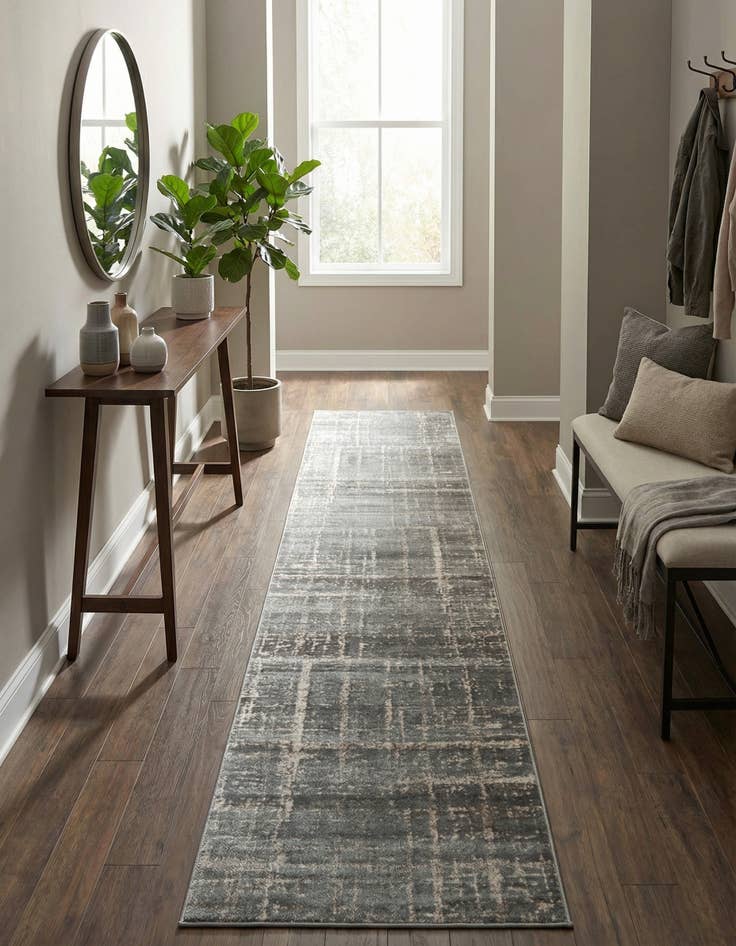 Detail image of Jill Zarin 2' 7 x 14' Uptown Lexington Avenue Runner Rug