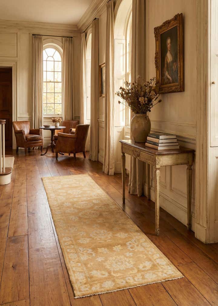 2' 8 x 10' 1 Hand Knotted Peshawar Ziegler Runner Rug