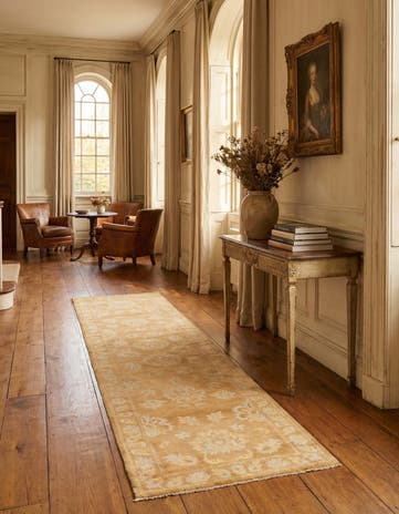 2' 8 x 10' 1 Hand Knotted Peshawar Ziegler Runner Rug