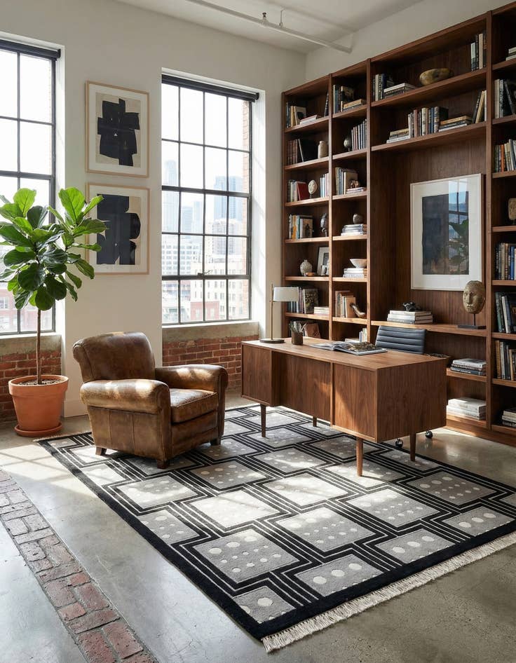 Detail image of 5' 7 x 7' 10 Darya Rug