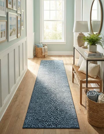 2' 7 x 12' Kamala Washable Runner Rug