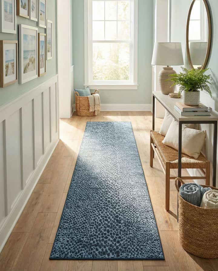 2' 7 x 12' Kamala Washable Runner Rug