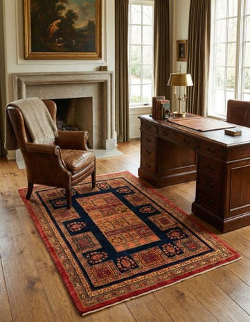 3' 7 x 5' 3 Kashkuli Rug