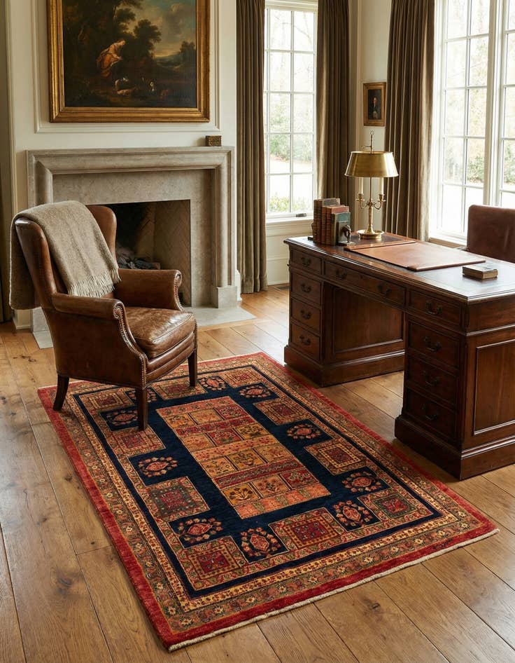 Detail image of 3' 7 x 5' 3 Kashkuli Rug