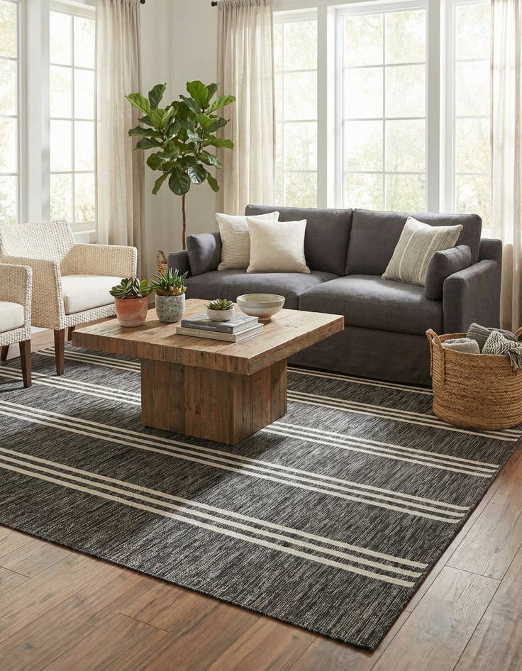 Detail image of  6' x 9'  Washable Jill Zarin Anguilla Indoor / Outdoor Rug