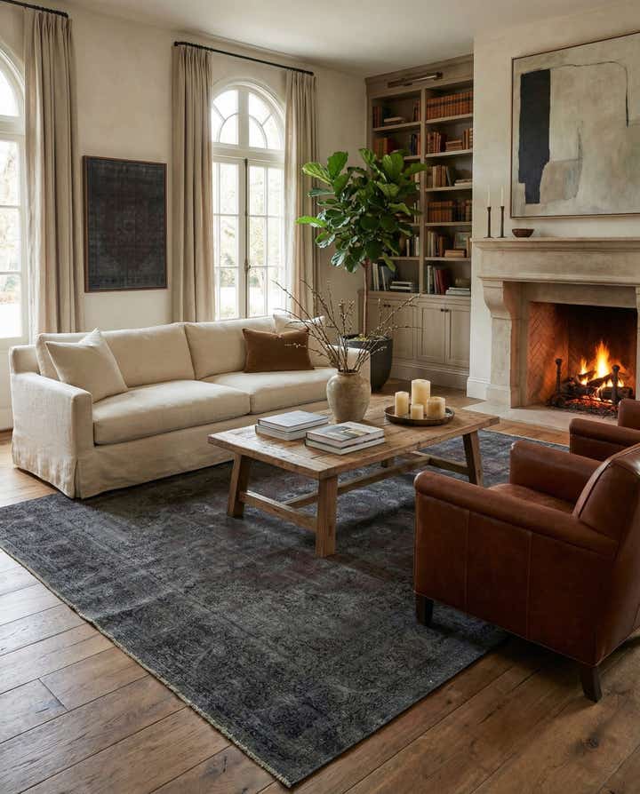 9' 9 x 12' 10 Hand Knotted Ultra Vintage Persian Wool Rug