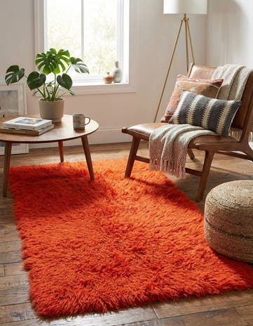 2' 6 x 5' Hand Knotted Moroccan Wool Rug