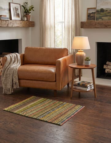 2' 9 x 3' 10 Hand Knotted Modern Ziegler Rug
