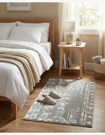 Gray and Ivory Lennon Rug