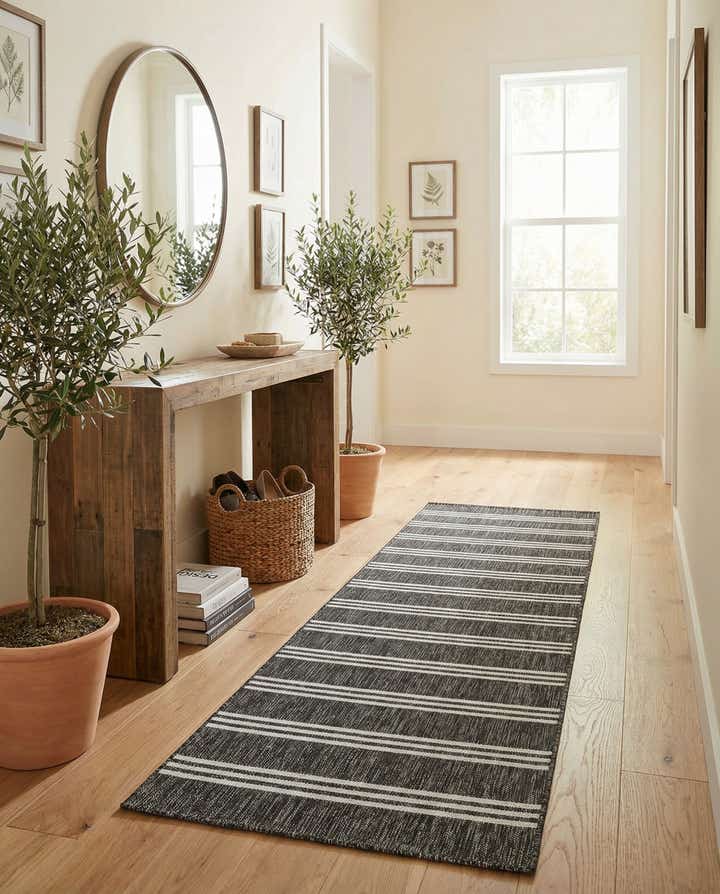 2' 7 x 10' Easy-Clean Jill Zarin Anguilla Indoor / Outdoor Runner Rug