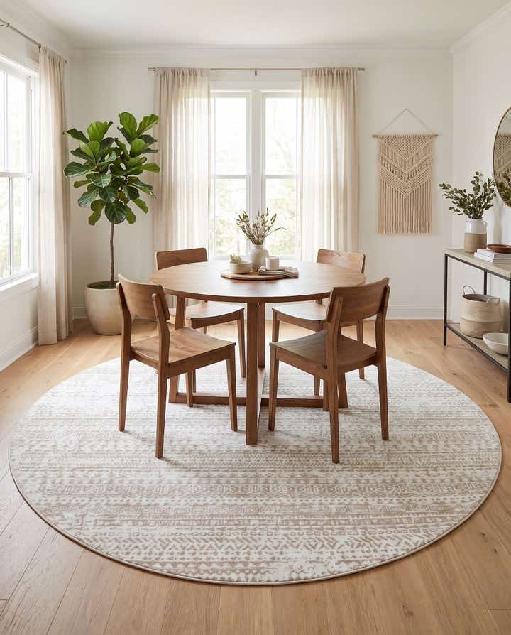 7' 10 x 7' 10 Hermitage Round Rug
