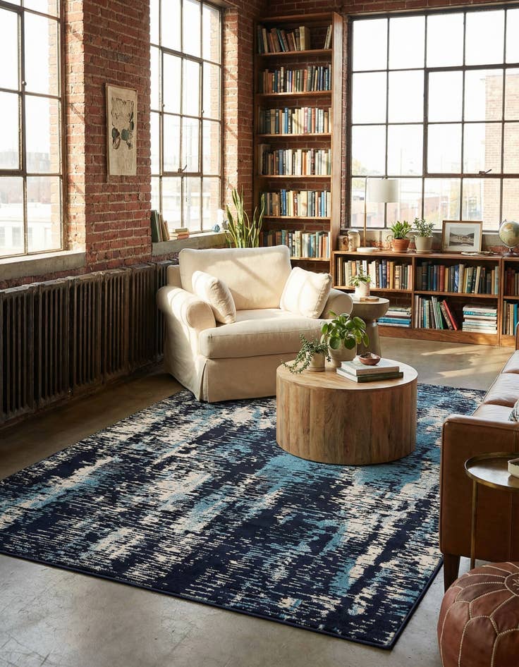 Detail image of 5' 3 x 8' Laguna Rug