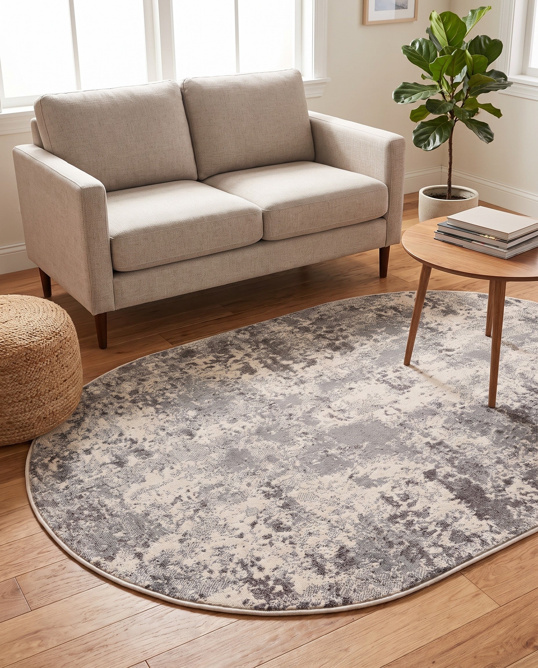 4' x 6' Aurora Oval Rug