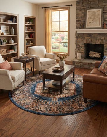 6' 1 x 6' 1 Eden Round Rug