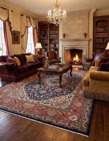 8' x 11' 1 Kashmar Wool Rug