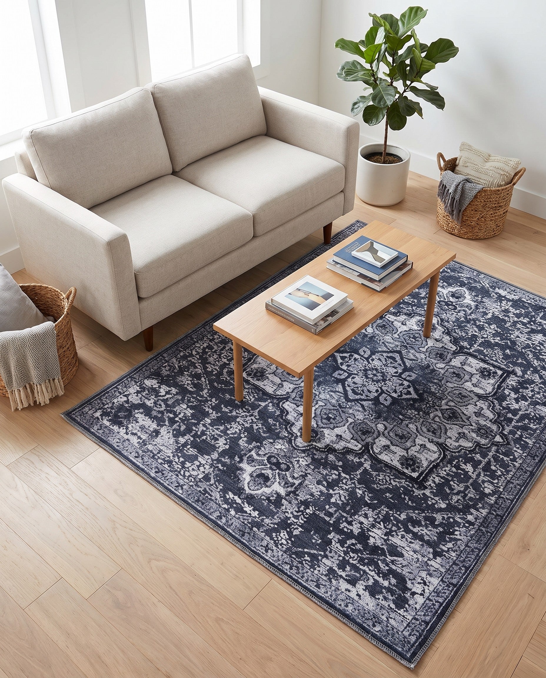 4' x 6' Washable Renaissance Rug