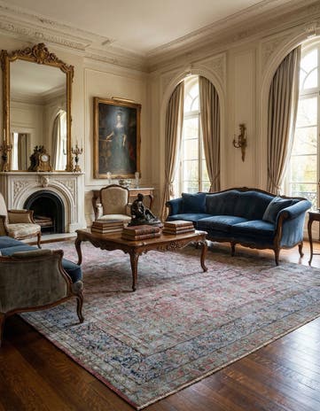 9' 5 x 12' 9 Vintage Royal Wool Rug