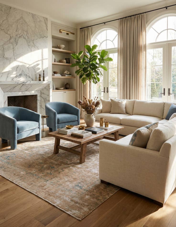 Detail image of 8' 8 x 11' 9  Hand Knotted Ultra Vintage Persian Wool Rug