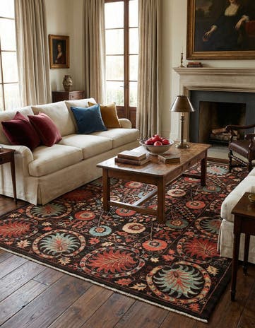 6' 2 x 8' 1 Hand Knotted Ariana Ziegler Oriental Rug