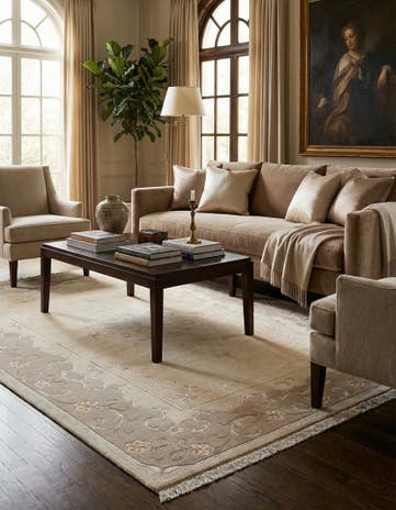5' 7 x 7' 10 Hand Knotted Darya Rug