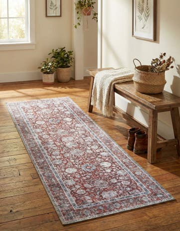 2' x 5' Washable Yara Runner Rug