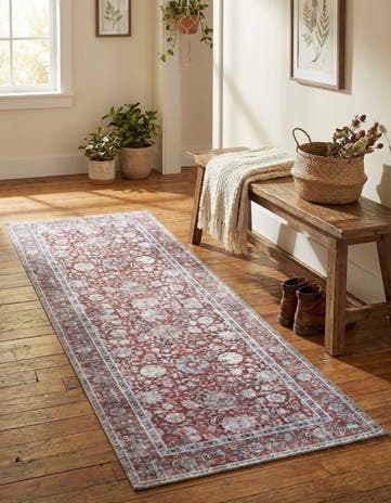 2' x 5' Washable Yara Runner Rug