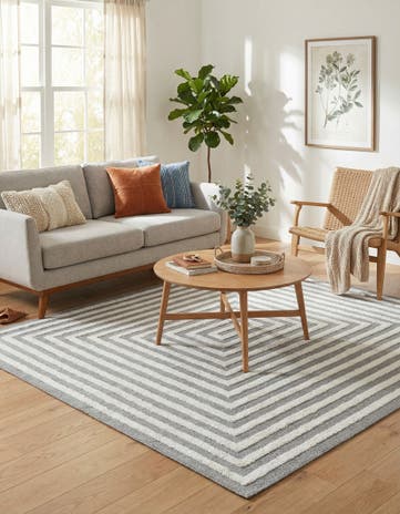 Anthracite Gray Sabrina Soto Casa Toluca Rug