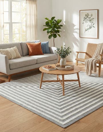 Anthracite Gray Sabrina Soto Casa Toluca Rug
