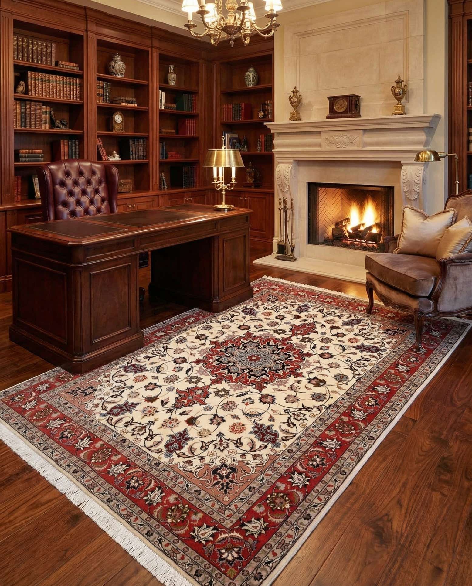 5' x 6' 9 Tabriz Rug