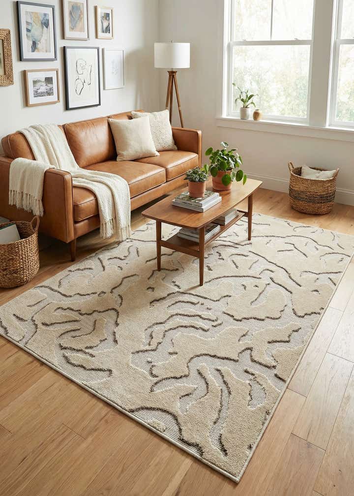 4' x 6' Easy-Clean Sabrina Soto Indoor / Outdoor Rug