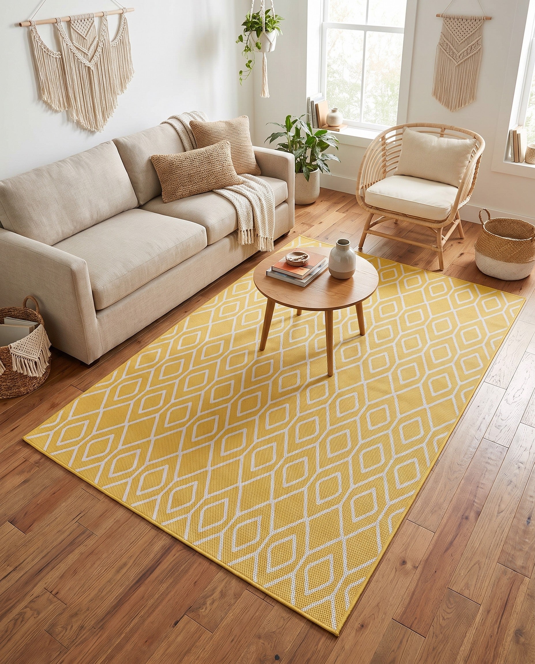 4' x 6' Easy-Clean Jill Zarin Turks and Caicos Indoor / Outdoor Rug