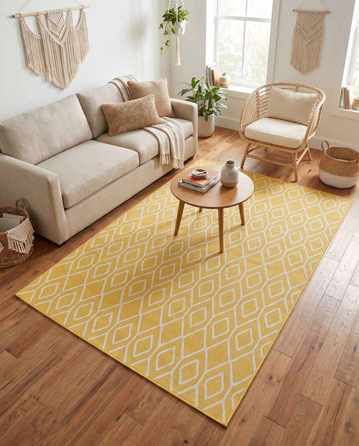 4' x 6' Easy-Clean Jill Zarin Turks and Caicos Indoor / Outdoor Rug