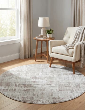 5' 3 x 5' 3 Valencia Round Rug