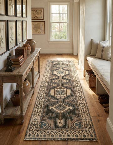 2' 11 x 9' 1 Vintage Runner Rug