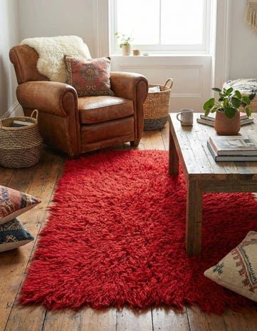2' 10 x 5' 4 Hand Knotted Moroccan Wool Rug