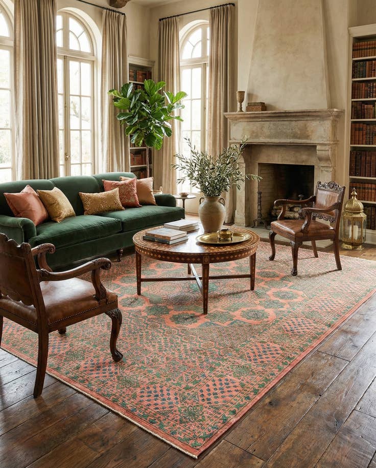 Detail image of 5' 7 x 8' 3 Mamluk Rug