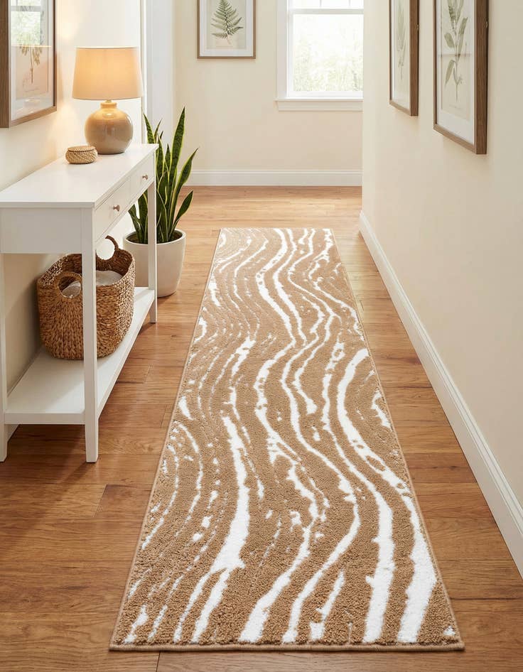 Detail image of 2' x 8' Sepia Runner Rug