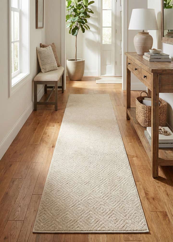 2' 7 x 12' Easy-Clean Sabrina Soto Indoor / Outdoor Runner Rug