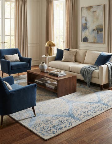 7' 10 x 9' 8 Hand Knotted Darya Rug