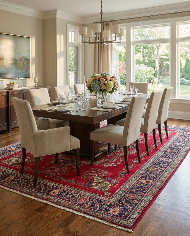 9' 9 x 12' 10 Hand Knotted Tabriz Persian Wool Rug