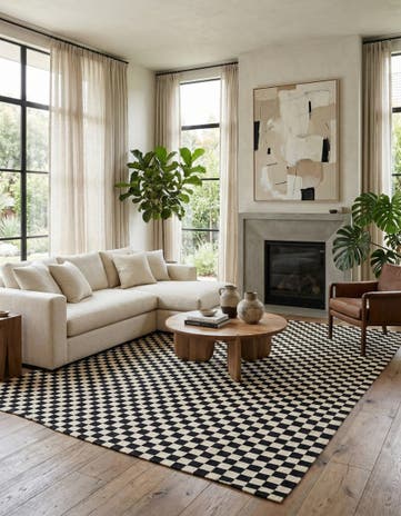 8' 6 x 11' 6 Hand Woven Kilim Modern Wool Rug