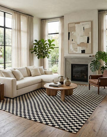 8' 6 x 11' 6 Hand Woven Kilim Modern Wool Rug