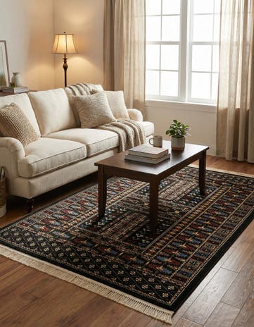 5' 3 x 8' Bokhara Rug
