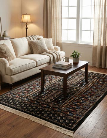 5' 3 x 8' Bokhara Rug