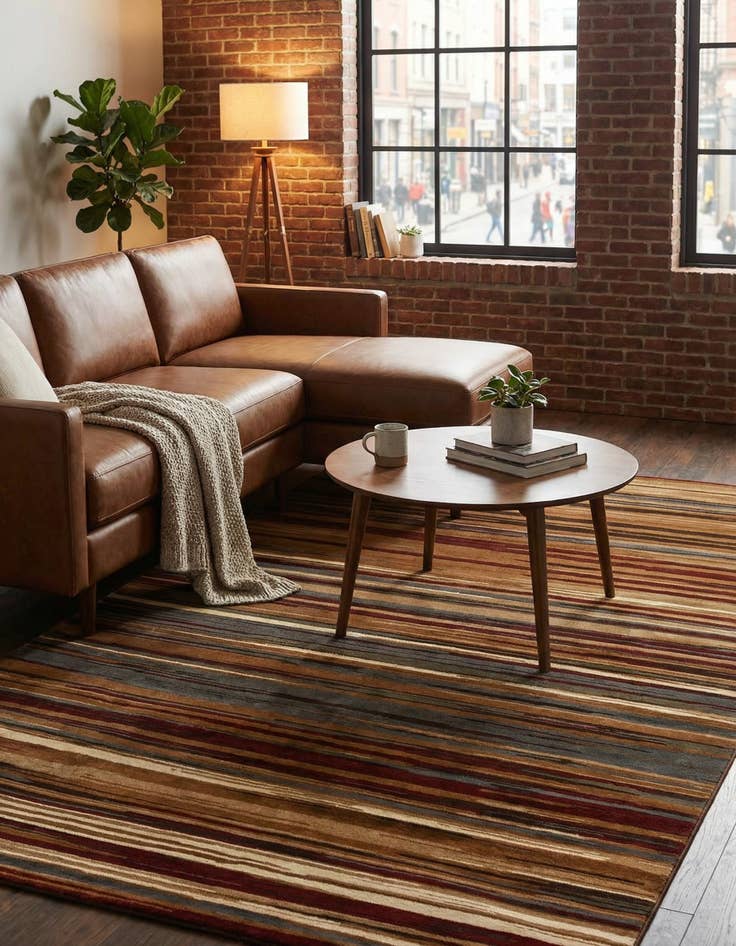 Detail image of 7' 10 x 11' Coffee Shop Rug