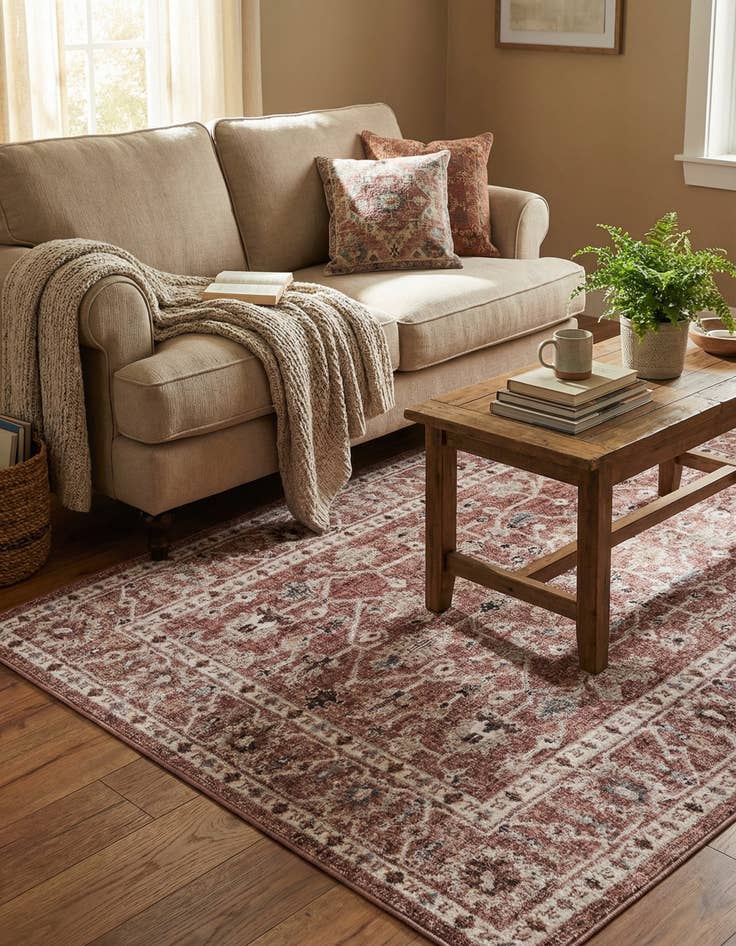 Detail image of 4' x 6' Eco Traditional Rug